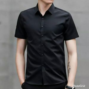 Kemeja Polos Panjang Pria Warna Hijau army Hijau Botol Bagus Casual Kerja keren