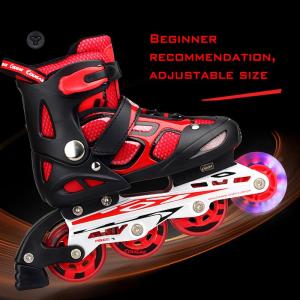 [Free delivery+one-year warranty] Adult Inline Skates Roller Skates 4-wheel Roller Skates