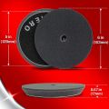 3pcs 5 inch Polishing Pads, 5'' Orbital Buffer Pads Hook and Loop Buffing Pads, Foam Polish Pad for Compounding, Polishing and Waxing, for 5'' Backing Plate. 