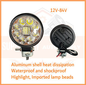 spotlight side light revers light fog light TRUCK LED 3inches 12v 24v universal super bright