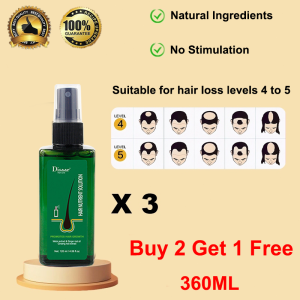 Hair Growth Serum Hair Grow Anti Hair Loss Serum 120ml hair tonic for growth Preventing Baldness hair loss treatment Herbal Care