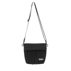Crossbody Bag with Tactical Drawstring Detail Casual Outdoor Sling for All Occasions