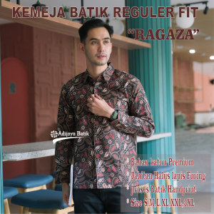 KEMEJA BATIK PRIA LENGAN PANJANG TERBARU BM 04