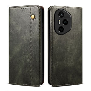 เคสกระเป๋าเงินแบบฝาพับหนังหรูสำหรับ HONOR 400 PRO ถุงป้องกันหลังโทรศัพท์แบบแม่เหล็กขาตั้งช่องเสียบบัตร HONOR400