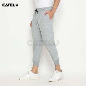 CATELU Celana Joger 7/8 Abu Muda - Jogger Pants Jimy