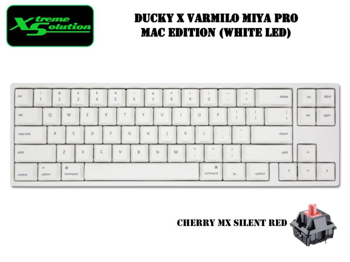 Ducky Miya Pro 68 Mac Edition (White LED)
