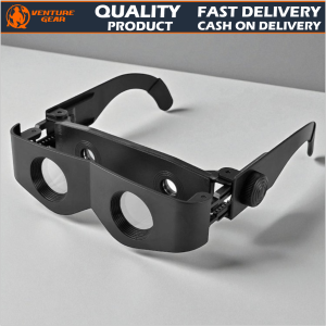 Portable Glasses Style Telescope Magnifier Binoculars For Fishing Hiking Concert on