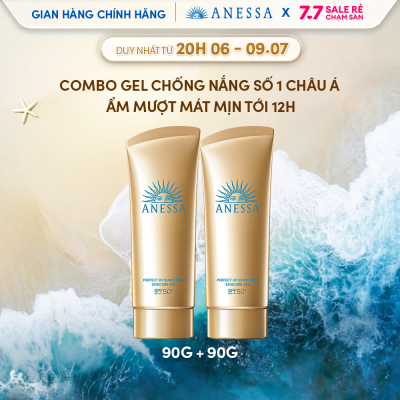 Bộ 2 Gel chống nắng dưỡng da bảo vệ hoàn hảo SPF 50+ PA++++ 90g