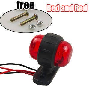 12V 24V Truck Trailer Lights LED Side Marker Position Lamp Lorry Tractor Clearance Lamps Parking Light Red White