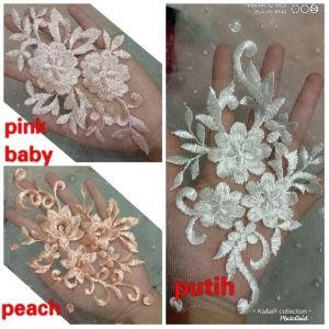 LUSINAN potongan brokat 12pcs headpiece