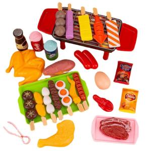 BBQ Kitchen Toys Cooking Toys Pretend Play Barbecue Kids Toy Set for Kids