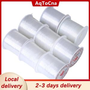 [COD] AqToCna Ship within 24 hours 50m Clear Nylon Invisible Thread Fishing Wire Hanging Balloons Wire Jewelry Christmas Garland Thread Birthday Party Decoration