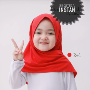 🧕💗 [AK_001] ฮิญาบเด็กสามเหลี่ยมแบบสวม รุ่น "Instan Baby " สำหรับเด็กอายุ 0–4 ขวบ ใส่ง่ายแค่ สวมปุ๊บ สวยปั๊บ! 👶 เย็บติดช่วงคาง หน้าผากตั้งสวย ไม่ต้องจัดทรง