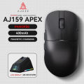 เมาส์เกมมิ่งพร้อมแท่นชาร์จ Ajazz AJ159 Apex 8K Tri-Mod(Wired+2.4+BT) Wireless Magnetic With Charginig Mouse รับประกันสินค้า 1 ปี. 