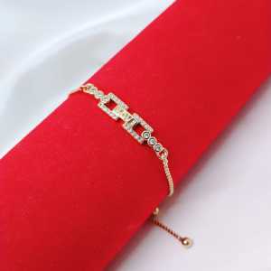 Gelang SerutWanita Aksesoris Fashion Awet Tahan Lama Anti Karat Cocok Untuk Harian