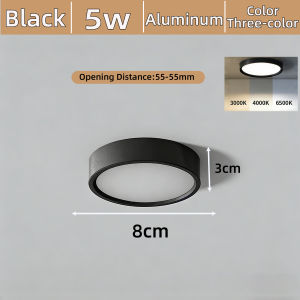 Led Downlight Surface Mount 5W 10W 15W 25W Tri-color Change Ceiling Lamp 220V Spotlight For Indoor Living Room Bedroom Kitchen Lighting