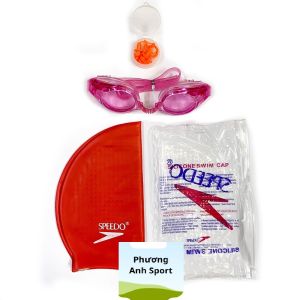 Combo Kính Bơi Trẻ Em BALANCE và Nón Bơi Chất Liệu Silicone Co Giãn Tốt Thoải Mái Form Ôm