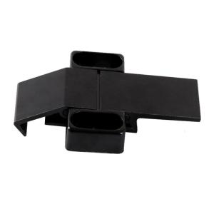 Aluminum Alloy Door Hasp Lock Black Distribution Box Door Lock Buckle Frame Fixing Accessories for Aluminum Profile