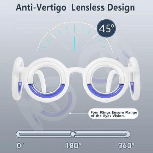 Blesiya Kính Chống Say Xe Kính Không Ống Kính Giảm Buồn Nôn Khi Say Xe