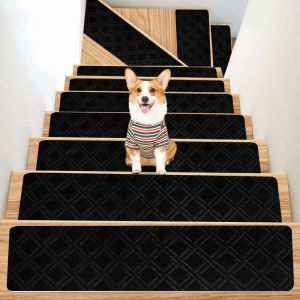MELODI Self-adhesive Staircase Mat 76X20cm Non-Slip Protection Cover Pads Fashion Safety Door Mat Home Decor