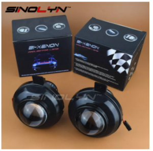 SINOLYN Waterproof HID Bixenon Fog lights Spot Lights For Chevrolet Cruze/ Orlando/ Trax/ Antara Projector Lens Driving Lamps Retrofit