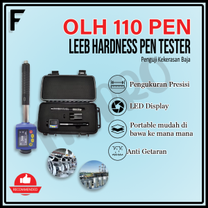 Pengukur Kekerasan Logam Tipe Pena Portable - Material Stainless Steel dan Lainnya-LEEB HARDNESS PEN