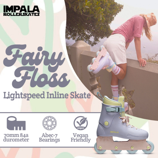 Impala Lightspeed Inline Skates (EU36 to EU40)Fairy Floss Lazada PH