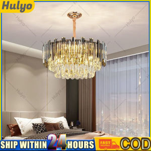 2025 New Italian Luxury Crystal Chandelier Luxury Ceiling Light LED Full Spectrum Chandelier suitable for hotel lobbies living rooms and bedrooms