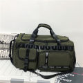 Outdoor Korean Fashion Waterproof Large Travel Bags With Shoe Storage Dry Wet Item Separation. 