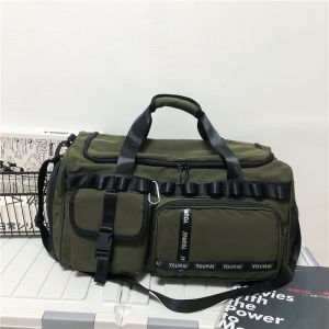 Outdoor Korean Fashion Waterproof Large Travel Bags With Shoe Storage Dry Wet Item Separation