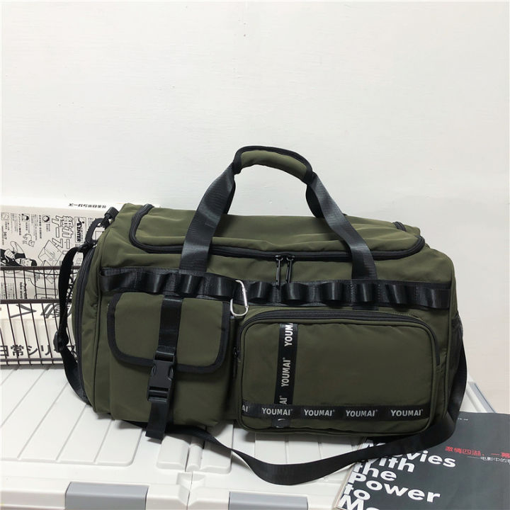 Outdoor%20Korean%20Fashion%20Waterproof%20Large%20Travel%20Bags%20With%20Shoe%20Storage%20Dry%20Wet%20Item%20Separation%20-%20Image%205