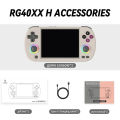 ANBERNIC RG40XX H konsol permainan genggam sistem Linux Joystick RGB kesan pencahayaan 256G 300 PSP pemain Video permainan Trimui Console. 