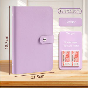 Money Holder Album Commemorative Banknote Storage Book Organizers Office Bills Money Collection