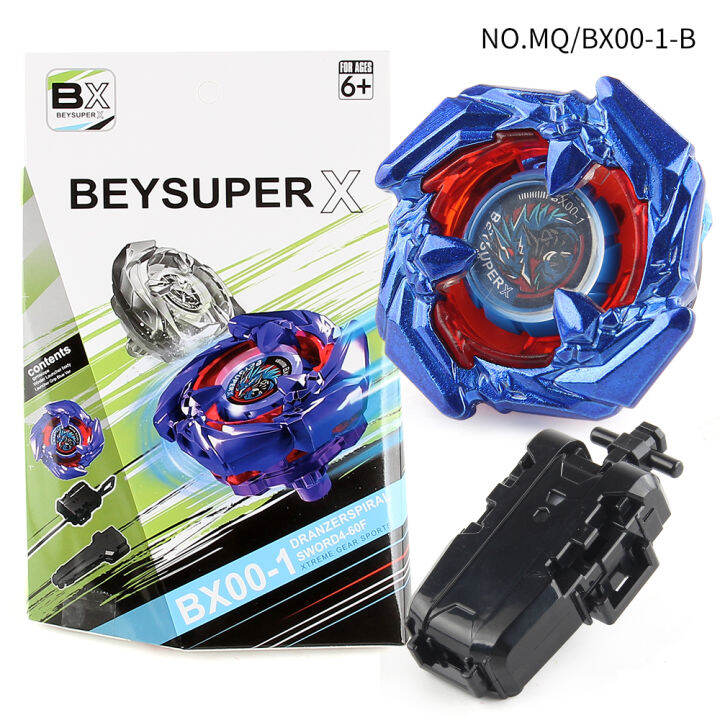 Beyblade X BX-00 Cobalt Drake 4-60F Starter Bey Gyro with BX String ...