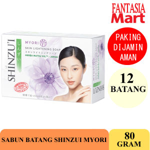 Shinzui Sabun Batang MYORI 80 gram PACK ISI 12 PCS FANTASIA DENGAN PAKING AMAN