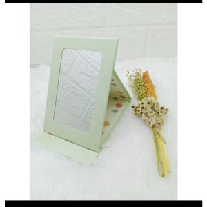 Cermin Lipat Uk 15 X 11 Cover Lucu - Kaca Buku Portable SH LC34
