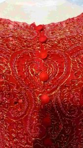 Set Kebaya Wisuda Merah & Kebaya Kerah Sabrina