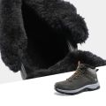Camel Men's Winter Warm Hiking Shoes Hightop Walking Waterproof Hiking Boots. 