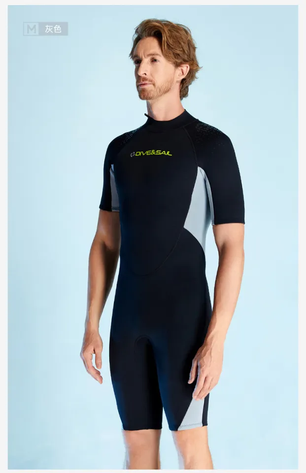 Dive Sail Neoprene Lycra Men Swimming Suit Men Swimwear Baju
