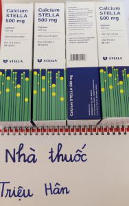 Viên sủi calcium stella hỗ trợ bổ sung canxi cho người loãng xương trẻ em thấp còi phụ nữ có thai và cho con bú