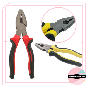 Tang Kombinasi | Tang Lancip | Tang Potong Ukuran 6 / 8 Inch Professional Tools Tang Biasa Combination | Needle Nose | Diagonal Tang Serbaguna