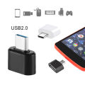 Micro /Type C To USB 2.0 Mini OTG Converter Adapter For Android Smart Phone Tablet PC OTG Devices Cameras High Speed. 