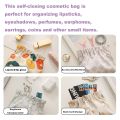 Treadcrck PortableStorage Bag for Purse, PortableStorage Bag,Storage Bag, Coin Purse Self-Closing Small Travel Kit Lipstick Cosmetic Storage Bag (1pcs-A). 