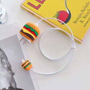 CrashStar Cute Astronaut Protective Case For iPhone 20W/18W Fast Charger Cartoon Charger Protection Charging Cable USB Data Line Cord Animal Cute Casing Cover Top Seller