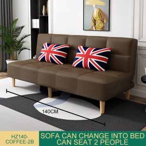 Nordic sofa bed special offer 2-person single sofa bed double sofa bed folding dual-purpose multi-functional living room sofa bed buy and get two pillows