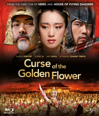 Bluray ตำนานหนังจีน เสียงไทย 5.1 บลูเรย์ อลังการงานสร้าง จาก จางอี้โหมว Curse of the Golden Flower ศึกโค่นบัลลังก์วังทอง (2006) แผ่นมาสเตอร์ USA