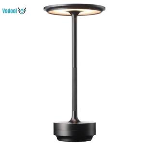 Desktop Night Light Dimmable Portable LED Desk Lamp with 3 Color Modes for Indoor Outdoor Restaurant Living Room Bedroom [Vodool Official Center]