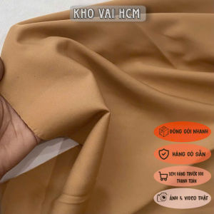 Vải Lụa Đũi Công Sở Sớ Chéo Khổ 1m55 - Dày Vừa Giãn Ngang Nhẹ - Bộ Giả Vest Nữ Quần Suông Đầm Váy