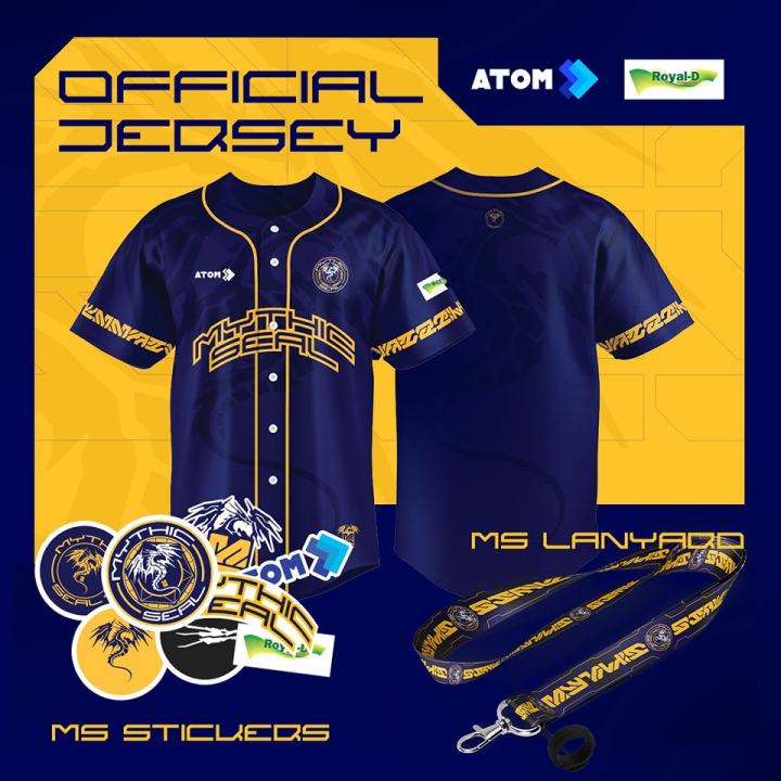 Mythic Seal jersey Custom names and numbers Lazada.co.th