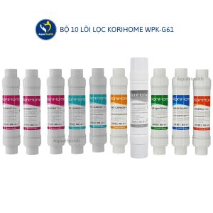 Bộ 10 lõi lọc KoriHome dành cho máy lọc WPK-G61/WPK-G6S/WPK-G62